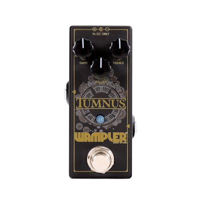 Wampler Tumnus Drive Pedal Limited Edition in Black and Gold